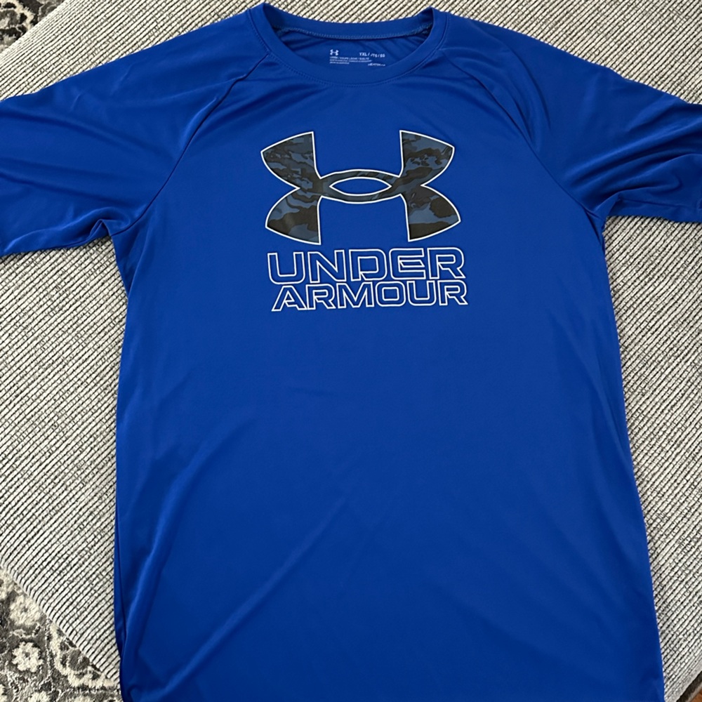 Under Armour Blue Athletic Shirt